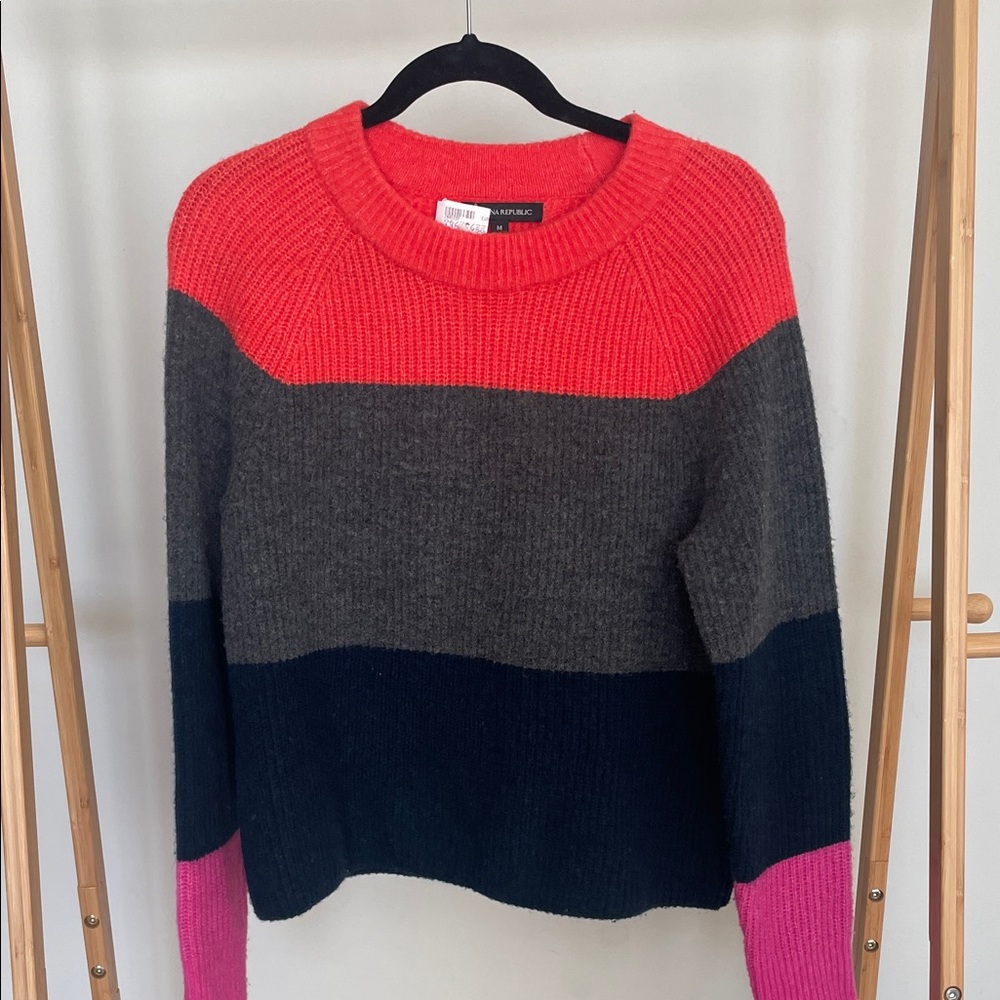 Banana Republic Multicolor Striped Sweater